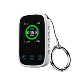 Rechargeable CO2 Alarm Travel/Camping Carbon Dioxide Warning with Temperature/Humidity Display Portable CO2 Meter Carbon Dioxide Warning