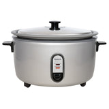 Panasonic Commercial Electric Rice Cooker, 120V Extra-Large Capacity 60-Cup (Cooked), 30-Cup (Uncooked) with One-Touch Operation - SR-GA541FH - Silver