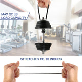 Ball Bungee Cords 6 Inch Bungee Cord with Balls, 50 PCS Heavy Duty Bungie Cord Balls Canopy Tarp Tie Down Bungee Balls for Camping, Shelter,Cargo,Tent Poles UV Resistant