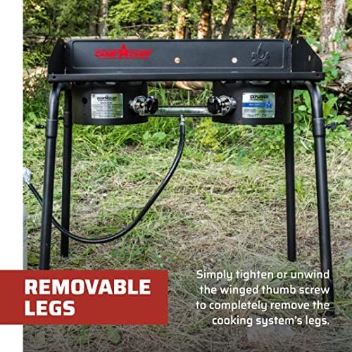 Camp Chef EX60LW Explorer 2 Burner Outdoor Camping Modular Cooking Stove