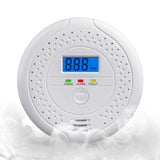 Battery Operated Carbon Monoxide Detector Alarm with Digital LCD Display, 85dB Warning Sound, LED Indicator Light, Portable CO Monitor for Home, Bedroom, Office, Hotel & RV Safety Protection