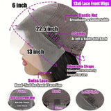 30 Inch 13x6 Lace Front Wigs Human Hair Straight HD Lace Front Wigs Human Hair Pre Plucked Straight Wigs Human Hair 13x6 Straight Lace Frontal Wigs 200 Density Glueless Wigs Human Hair for Women