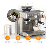 AIEVE 2 Pack Espresso Cooling Ball, Stainless Steel Frozen Ice Rock for Coffee, Espresso Accessories Extract Brew Chilling Tool Chiller Gift for Birthday, Valentine's Day, Christmas