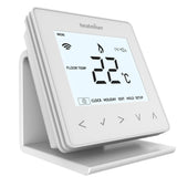 Kudos-Trading - Heatmiser Neo Air Stand Elegant White Durable & Lightweight Optimal Viewing Angle Easy Installation Non Slip Base Eco Friendly Perfect Fit for Heatmiser Neo Air Enhanced Connectivity