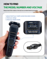 15V Charger Cord Fit for Philips Norelco HQ8505 Select Series 3000 5000 6000 7000 9000 (Older Shaver), Multigroom MG5750 MG7750 MG7770 MG7790, BG7040 BG7030 BG5025 S9987 Electric Shaver Razor Trimmer
