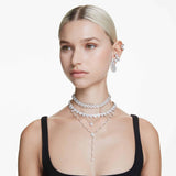 Swarovski Ariana Grande Angelic Crystal Heart Pendant in Rhodium Finish - Part of the Ariana Grande x Capsule Collection
