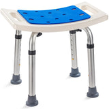 Dr.Kays Shower Chair for Inside Bathroom 350 lbs Shower Stool with Adjustable Height, Portable Heavy-Duty Bath Bench Padded Seat for Inside Tub Bathroom Chair for Elderly and Disabled FSA/HSA Eligible