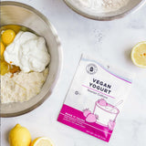 Cultures for Health Vegan Yogurt Starter Culture | 4 Packets Direct-Set Active Cultures | DIY Dairy Free Yogurt from Soy Milk, Oat Milk & Other Plant Based Milk | Vegan Probiotic Yogurt for Gut Health