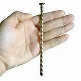 Artificial Turf Stakes, 35 Count 6-Inch,Galvanized Metal Landscape Spikes