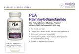 Bioclinic Naturals Pea Palmitoylethanolamide 400 mg 90 Vegetarian Capsules