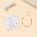 Flvkev Pregnancy Must Haves Bracelet, Announcement Pregnancy Gifts For Expecting New Mom, First Time Mama Gifts for Pregnant Women 1st Time Mom To Be Spiritual Mothers Day Gift (style 1)