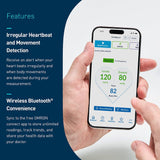 OMRON Bronze Upper Arm Blood Pressure Monitor - Clinically Validated Blood Pressure Arm Cuff - Use OMRON Connect App for Unlimited Free Measurements