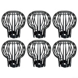 Oniissy 6 X Down Pipe Filter Leaf Debris Dirt Protecter Outdoor Drain Cover Gutter Block, Flexible Leaf Debris Dirt Protecter for Down Pipes Maintain a Clear Flow (6PCS)