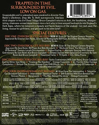 Army of Darkness - Limited Edition Steelbook [4K UHD]