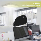 Office Desk Shade and Cubicle Shade: Blocks Light, Glare, and Disturbances. Professional, Adjustable Working Office Cubicle Accessories. Black