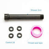 OFFO Shower Head Extension Arm, Oil Rubbed Bronze 6 in Shower Arm Extension Shower Head Extender Made of 304 Stainless Steel Shower Pipe Extension