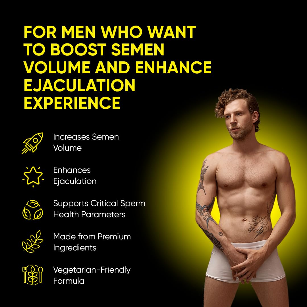 FRIEND OF DOROTHY Raspberry C*M Gummies – Improves Sperm Volume and Load – Semen Volume Supplement – 60 Capsules