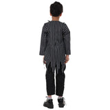 LOKI Helmet Skeleton Costume for Kids Boys Nightmare Jumpsuit and Mask Outfits Christmas Halloween Cosplay 3-12 Years