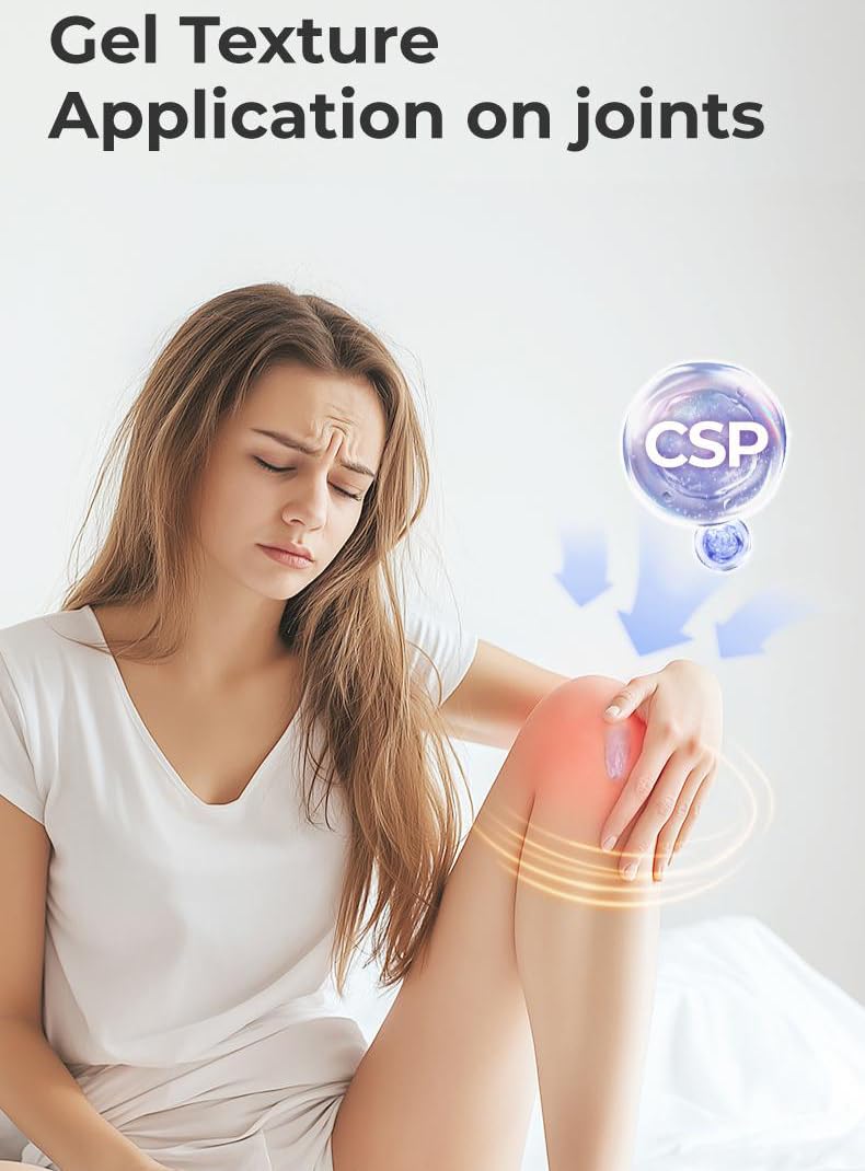 Kresin Joint Gel, Purple Gel, Knees, Lumbar, Neck, Hands, and Feet (2 boxs)