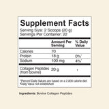 Great Lakes Wellness Collagen Peptides Powder Supplement for Skin Hair Nail Joints - Unflavored - Quick Dissolve Hydrolyzed, Non-GMO, Keto, Paleo, Gluten-Free, No Preservatives - 16 oz Canister