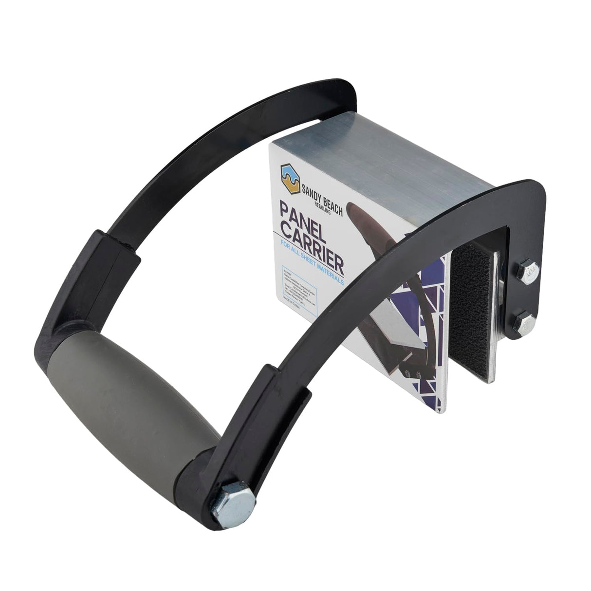 Sandy Beach Plasterboard Carrier - Easy Panel Carrier Gripper, Plasterboard Sheet Carrier, Drywall Lifter Gripper - Plasterboard Lifter Carrier - Ergonomic Plate For Plywood Sheet Goods