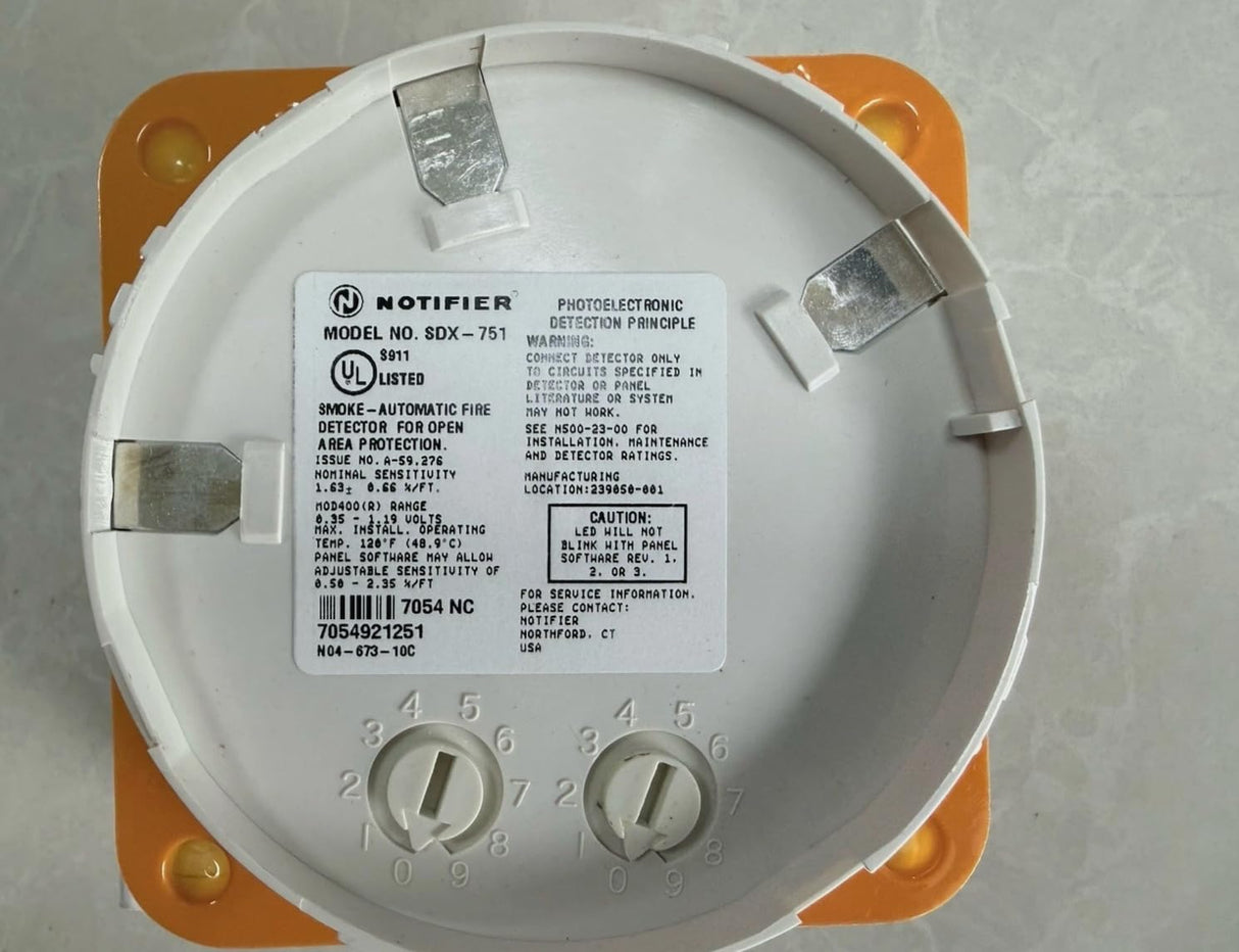 New NOTIFIER SDX-751 Detector SDX-751