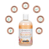 Ginger Lily Farms Botanicals Moisturizing Shampoo for All Hair Types, Coco Mango, 100% Vegan & Cruelty-Free, Coconut Mango Scent, 12 Fl Oz (Pack of 6)