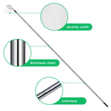 Fruit Picker Pole with Basket Telescoping, 11.5FT Fruits Picker Tool
