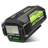 40v 8000mAh OP4026A Replacement for Ryobi 40V Battery 8.0Ah Compatible with Ryobi 40 Volt Battery Lithium OP4026A OP4015 OP4040 OP40201 OP4050A OP4015 OP40261 OP4030 OP40401 Power Tools (1Pack)