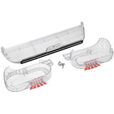 Spares2go Nozzle Floor with End Caps compatible with Bissell Carpet Cleaner 2 Pieces