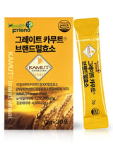 Health Friend Great KAMUT Brand Wheat Grain Enzyme Powder 2g * 30 Sticks