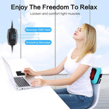 Mo Cuishle Electric Shiatsu Back Massager with Heat - Powerful 3D Kneading for Neck, Shoulder, Lower Back Pain Relief - Ergonomic Design for Home, Office, & Car - Gifts for Women, Men, Mom & Dad
