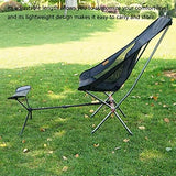 Universal Camping Chair Foot Rest, Folding Attachable Footrest Leg Rest Outdoor Folding Chair for Outdoor Gardening Fishing Beach Hiking