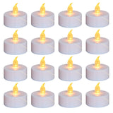 Nancia 100PACK Flameless LED Tea Lights Candles, Realistic and Bright Flickering Long Lasting 200Hours Battery-Powered, Ideal Party, Wedding, Birthday, Gifts Home Decoration Warm Yellow