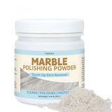 Marble Polishing Powder, Professional Touch-Up Etch Remover, Restore Shine Remove Water Stains Scratches Rings Etches for Marble Stone Granite Quartz Tile Floor Countertop Surfaces Polishing Care