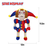 SAJISP The Amazing Digital Circus Plush,4pcs Pomni Plushies Toy Gift, Cute Stuffed Figure Doll for Kids and Adults, Birthday Halloween Christmas Choice for Boys Girls