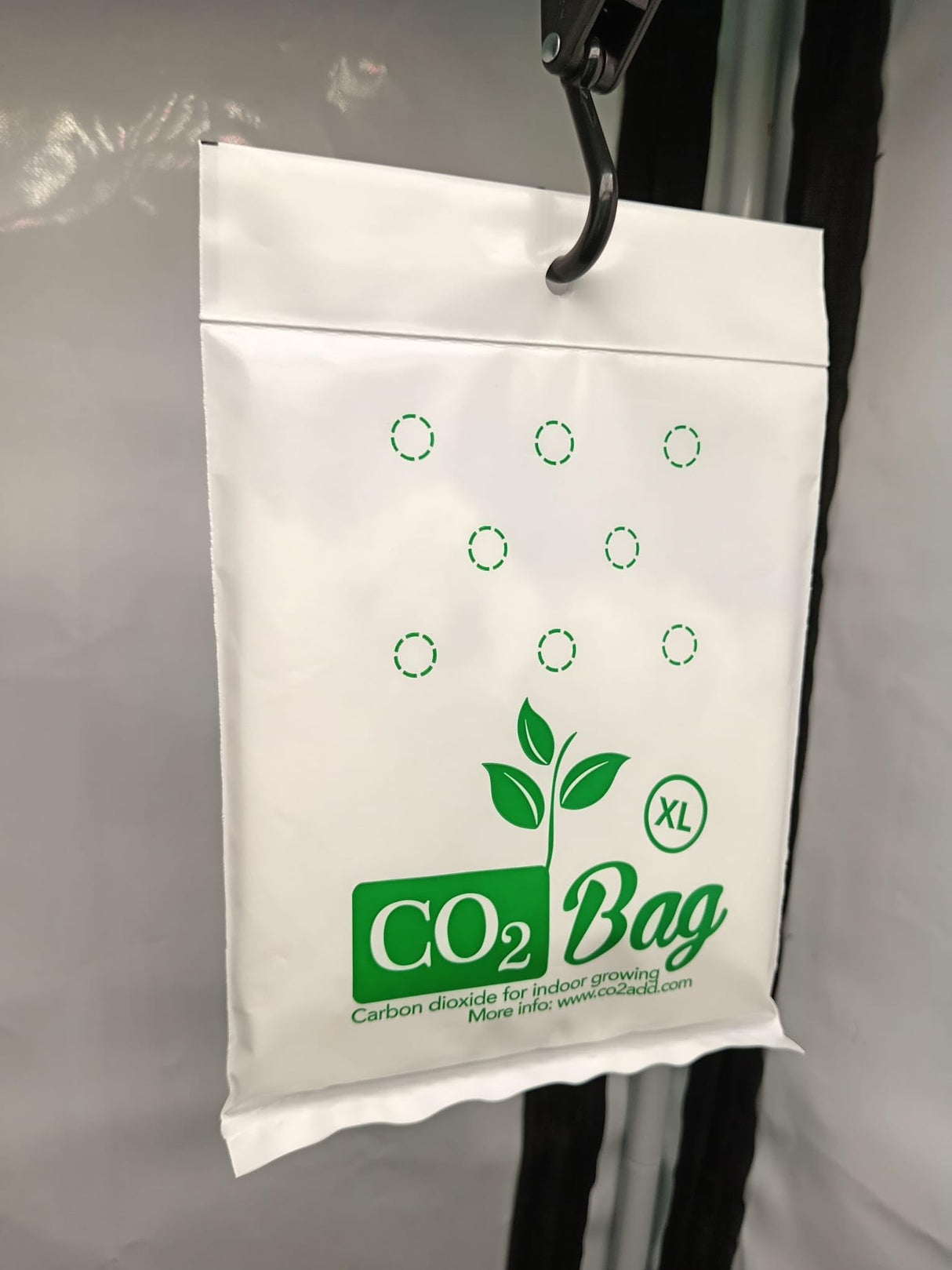 CO2BAG® XL - High-Capacity Natural CO2 Generator for Large Grow Rooms & Greenhouses | Maximum Growth & Pro-Grade Yields | Extra Large Organic Hydroponic Supplement | Maintenance-Free (XL 1-Pack)