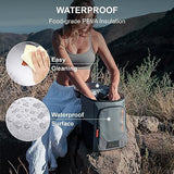 Backpack Cooler Insulated Leak Proof 30/45 Cans, 2 Insulated Compartments Thermal Bag, Portable Lightweight Beach Travel Camping Lunch Backpack for Men and Women