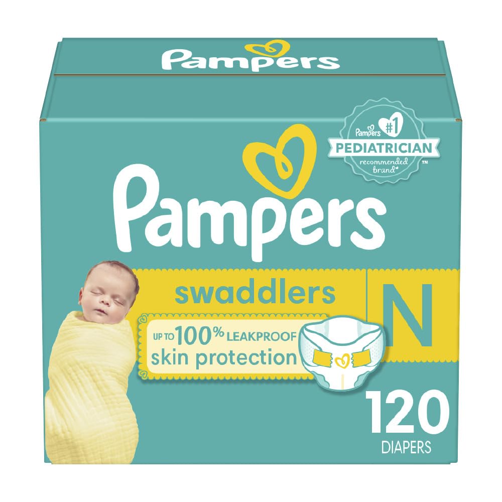 Pampers Baby Diapers - Swaddlers - Size 4, 66 Count, Ultra Absorbent Disposable Infant Diaper
