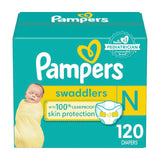 Pampers Baby Diapers - Swaddlers - Size 4, 66 Count, Ultra Absorbent Disposable Infant Diaper