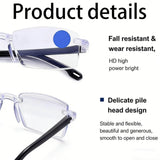 2026 Self Intelligent Dual Focus Glasses, Adjustable Auto Focus Eyeglasses with Case and Glasses Cloth for Women Men (2PCS-A)