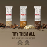 PRIMA ANCESTRAL PROTEIN BAR Grass Fed Protein Bars, 7 Pack – Animal-Based Protein Bar with Beef Tallow, Raw Honey, Seed Oil Free, Low Carb, Gluten-Free – Healthy, Energy Snacks for Clean Lifestyle (7 Pack, Variety Pack)