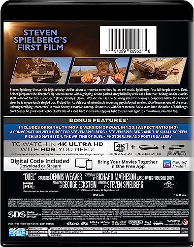 Duel - 4K Ultra HD + Blu-ray + Digital [4K UHD]