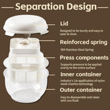 Greek Yogurt Maker with Fine Mesh Strainer, 3L Upgraded Yogurt Strainer, Yogurt Maker Filter Greek Yogurt Strainer Round Large Capacity Efficient Fine Mesh Yogurt Whey Separator for Home Kitchen