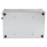 Winco FW-S500 Commercial Portable Steam Table Food Warmer 120V 1200W,Stainless Steel,Large