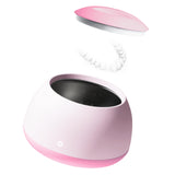 Zima Dental Pod | Rose Pink | Ultrasonic Retainer Cleaner Machine | Aligner, Nightguard, Mouth Guard, Denture Cleaner | Oral Dental Care FSA HSA Approved