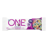ONE Protein Bars, Fruity Cereal, Gluten Free with 20g Protein and 1g Sugar, Pantry Staples, 2.12 oz (12 Count), Packaging May Vary