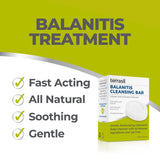 terrasil Balanitis Soap for Men, Care & Relief from Balanitis Symptoms: Itch, Redness. Natural, Dermatologist Tested & Hypoallergenic Approved (75gm)