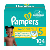 Pampers Baby Diapers - Swaddlers - Size 4, 66 Count, Ultra Absorbent Disposable Infant Diaper