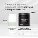 Pomegranate Extract - Ultra High Potency 35:1 Extract with 90% Ellagic Acid - Highly Concentrated - Third-Party Lab Tested - 120 Capsules